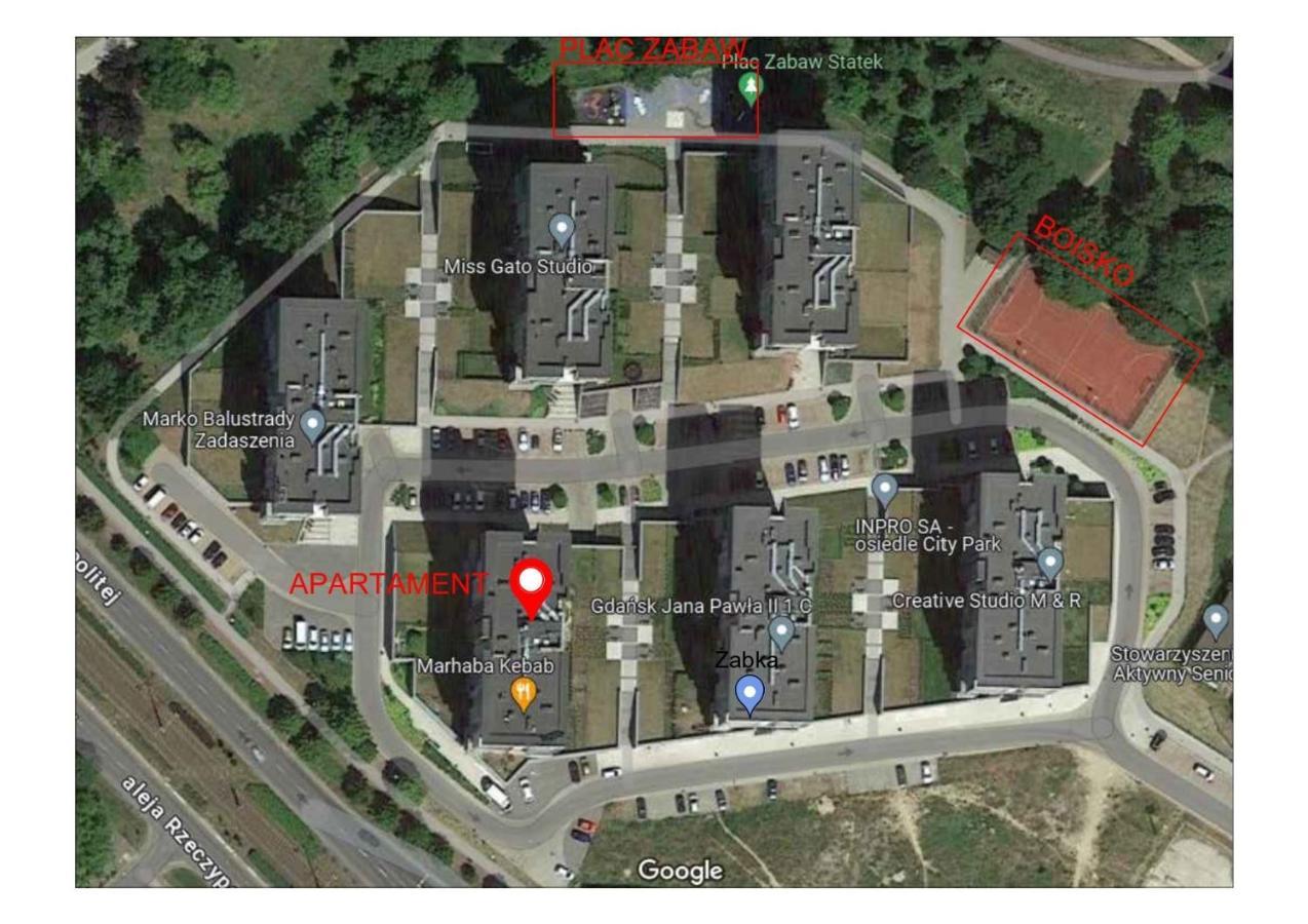Apartament Apartament City Park Gdańsk Zewnętrze zdjęcie